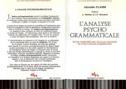 Couverture : L'analyse psychogrammaticale