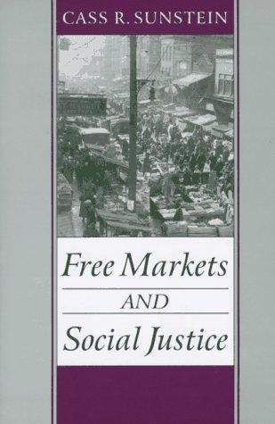 Couverture : Free markets and social justice