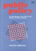 Couverture : Public policy