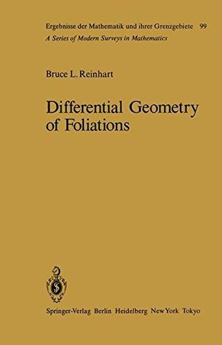 Couverture : Differential Geometry of Foliations: The Fundamental Integrability Problem (Ergebnisse der Mathematik und ihrer Grenzgebiete. 2. Folge)