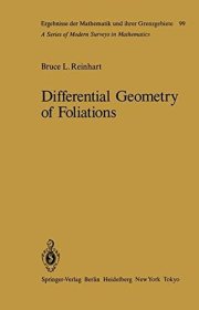 Couverture : Differential Geometry of Foliations: The Fundamental Integrability Problem (Ergebnisse der Mathematik und ihrer Grenzgebiete. 2. Folge)