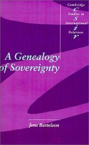 Couverture : A genealogy of sovereignty