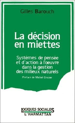 Couverture : La décision en miettes