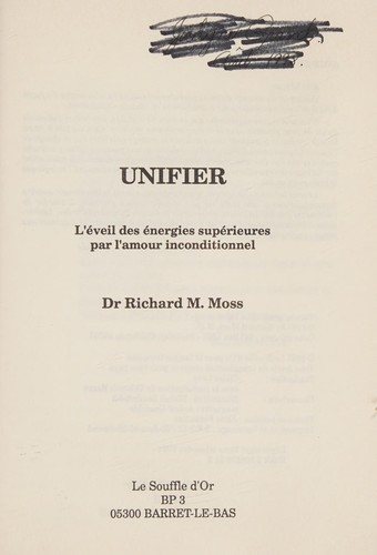 Couverture : UNIFIER