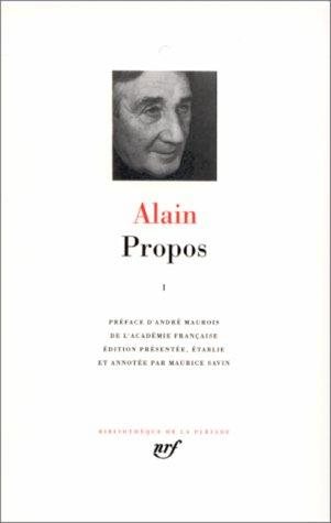Couverture : Alain 