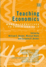 Couverture : Teaching economics
