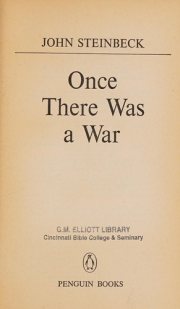 Couverture : Once there was a war