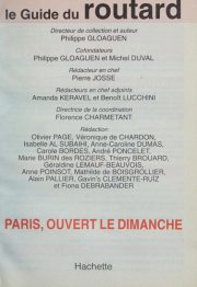 Couverture : Paris, ouvert le dimanche