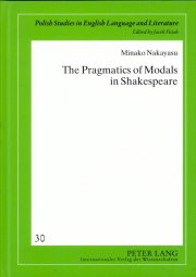 Couverture : Pragmatics of Modals in Shakespeare