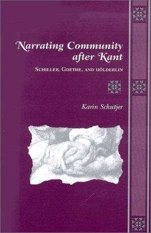 Couverture : Narrating Community After Kant