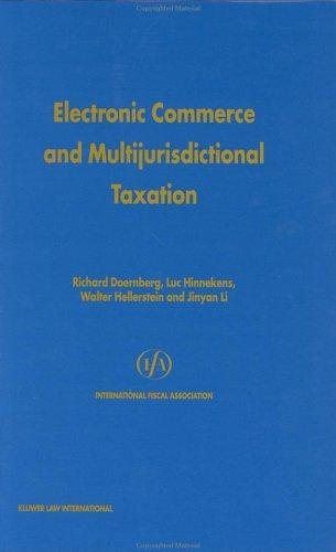 Couverture : Electronic Commerce and Multijurisdictional Taxation