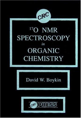 Couverture : ¹⁷O NMR spectroscopy in organic chemistry
