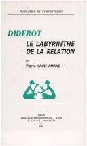 Couverture : Diderot, le labyrinthe de la relation