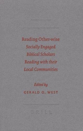 Couverture : Reading Other-wise (Society of Biblical Literature: Semeia Studies)