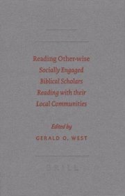 Couverture : Reading Other-wise (Society of Biblical Literature: Semeia Studies)