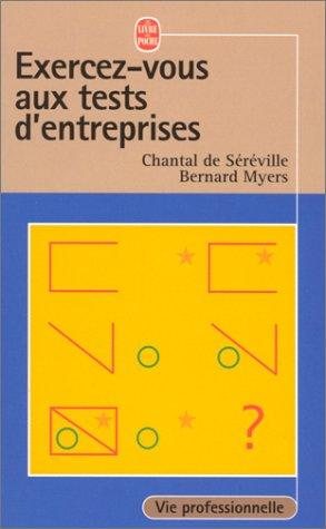 Couverture : Exercez-vous aux tests d'entreprises
