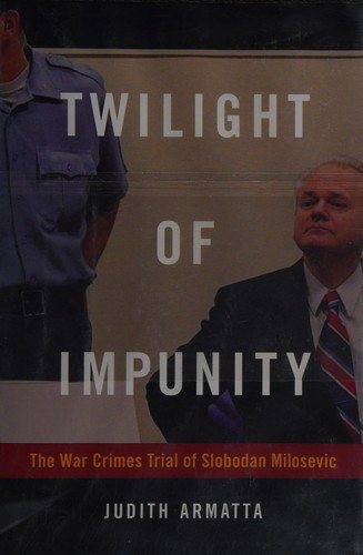 Couverture : Twilight of impunity