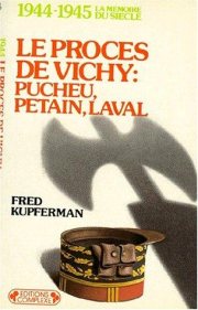 Couverture : Le procès de Vichy