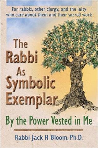 Couverture : The Rabbi As Symbolic Exemplar