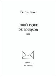 Couverture : L'Obélisque de Louqsor
