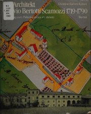Couverture : Der Architekt Ottavio Bertotti Scamozzi, 1719-1790