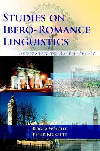 Couverture : Studies on Ibero-Romance Linguistics