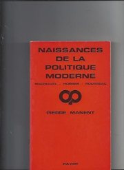Couverture : Naissances de la politique moderne