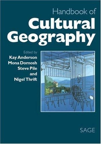 Couverture : Handbook of cultural geography