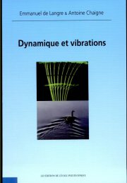 Couverture : Dynamique et vibrations