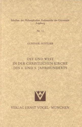 Couverture : Ost und West in der christlichen Kirche des 4. und 5. Jahrhunderts