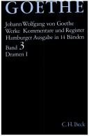 Couverture : Goethes Werke