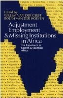 Couverture : Adjustment, employment & missing institutions in Africa