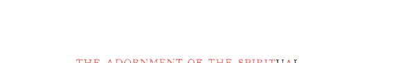 Couverture : The Adornment of a Spiritual Marriage