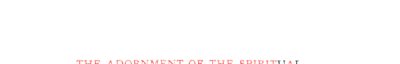 Couverture : The Adornment of a Spiritual Marriage