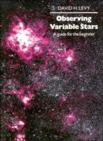 Couverture : Observing variable stars