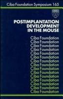 Couverture : Postimplantation development in the mouse.