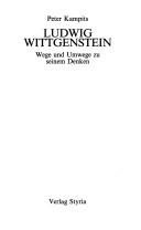 Couverture : Ludwig Wittgenstein
