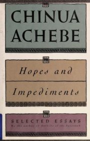 Couverture : Hopes and impediments