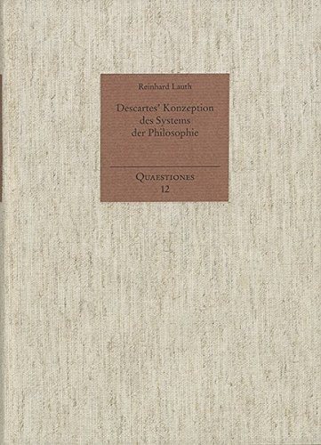 Couverture : Descartes' Konzeption des Systems der Philosophie