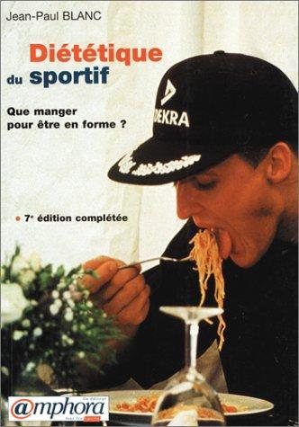 Couverture : Diététique du sportif 