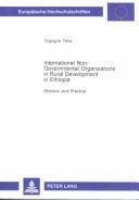 Couverture : International Non-governmental Organisations In Rural Development In Ethiopia