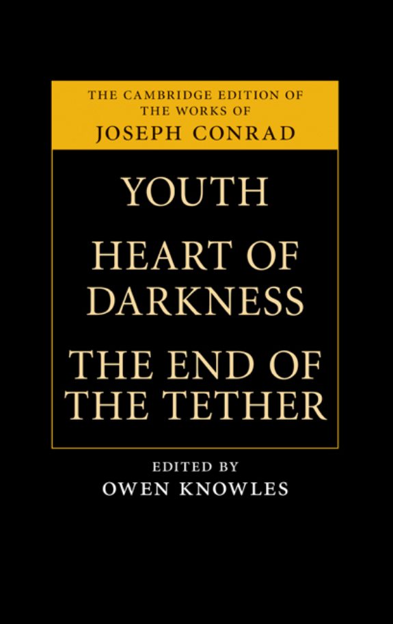 Couverture : Youth, Heart of Darkness, the End of the Tether