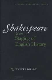 Couverture : Shakespeare and the Staging of English History