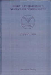 Couverture : Jahrbuch 1999