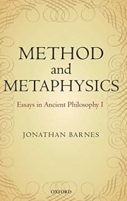 Couverture : Method and Metaphysics