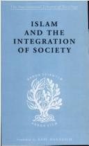 Couverture : Islam and the Integration of Society
