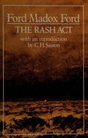 Couverture : The rash act