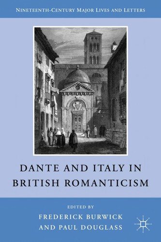 Couverture : Dante and Italy in British Romanticism