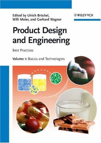Couverture : Product Design and Engineering