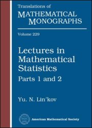 Couverture : Lectures in mathematical statistics